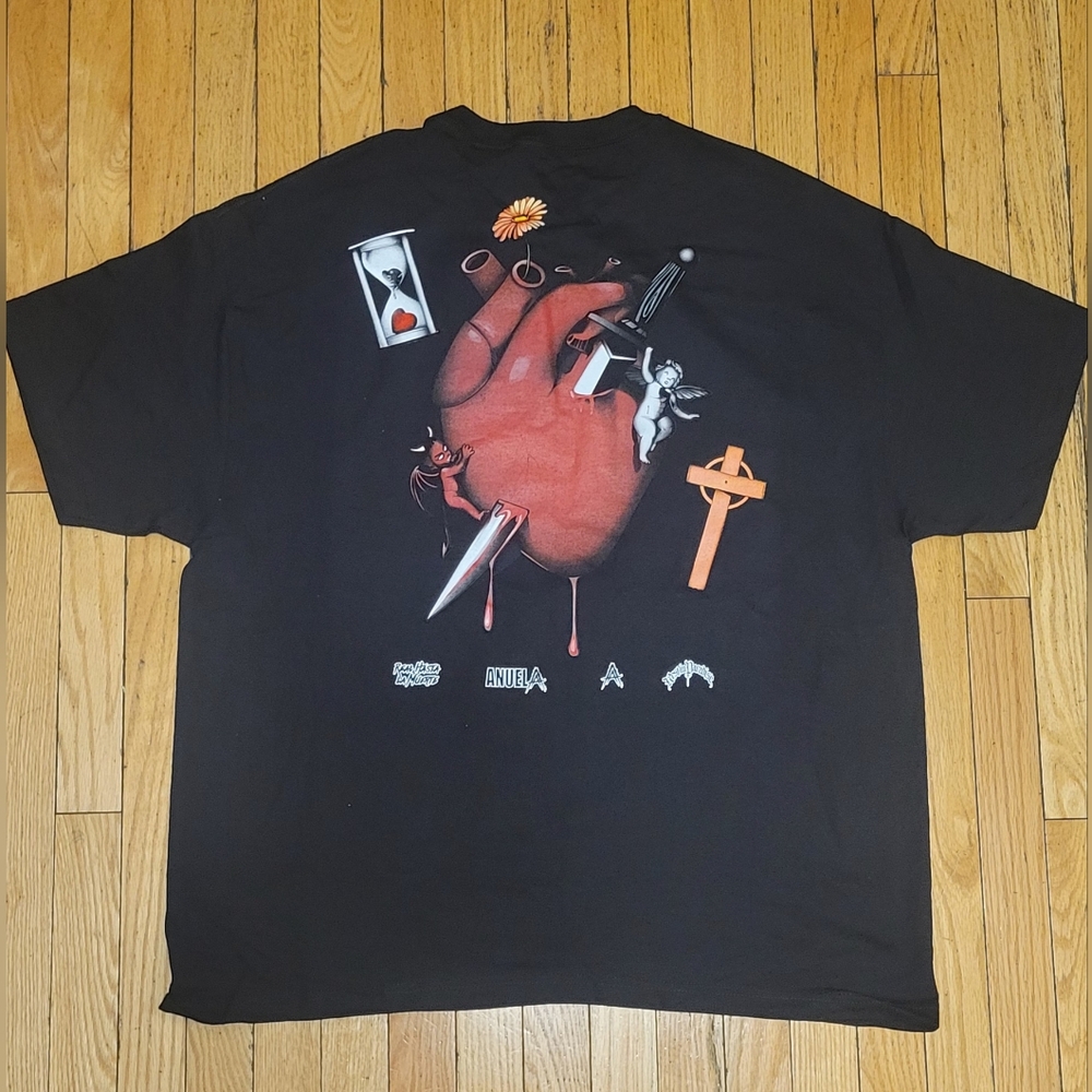 Black Graphic Men's Shirt - Picture 3 of 3